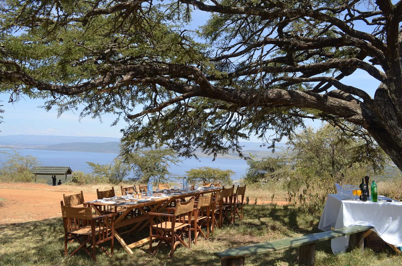 Mbweha Camp Lake Nakuru Elmenteita Bagian luar foto