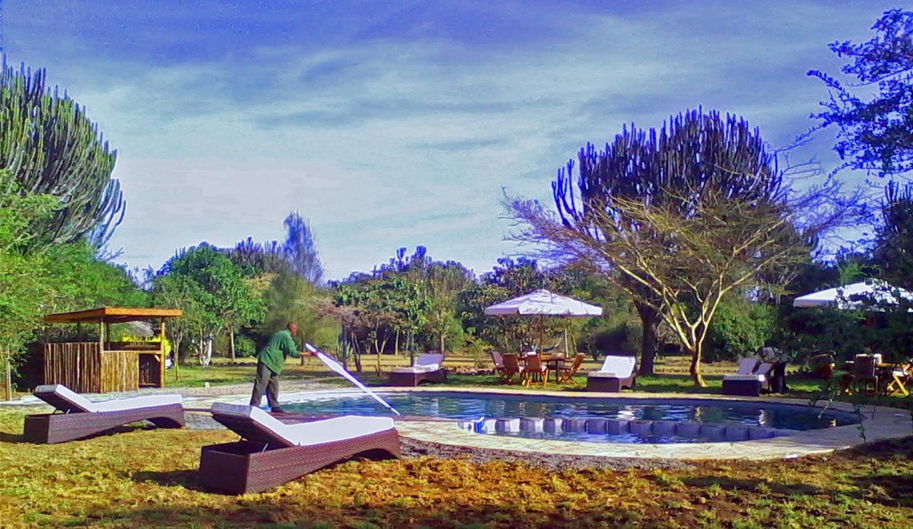 Mbweha Camp Lake Nakuru Elmenteita Bagian luar foto
