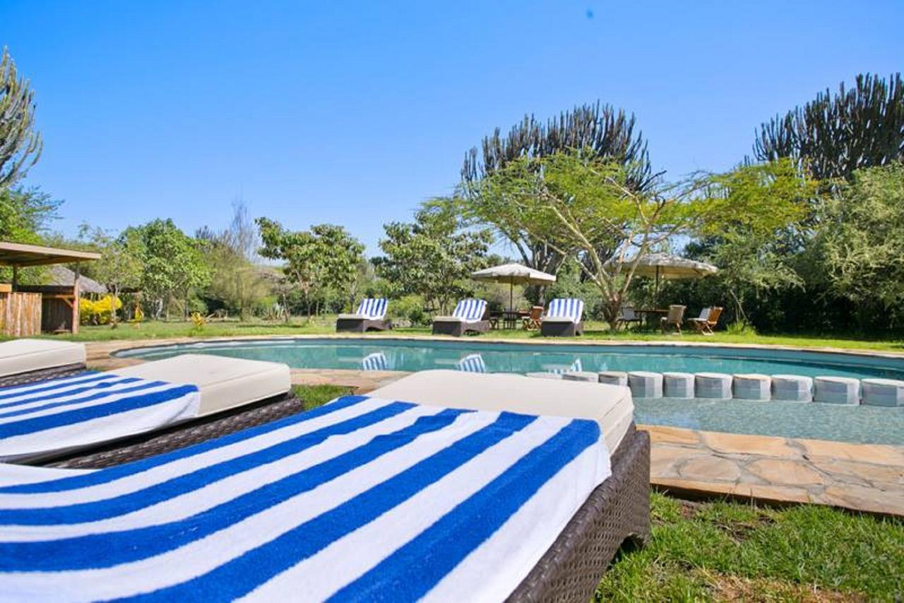 Mbweha Camp Lake Nakuru Elmenteita Bagian luar foto