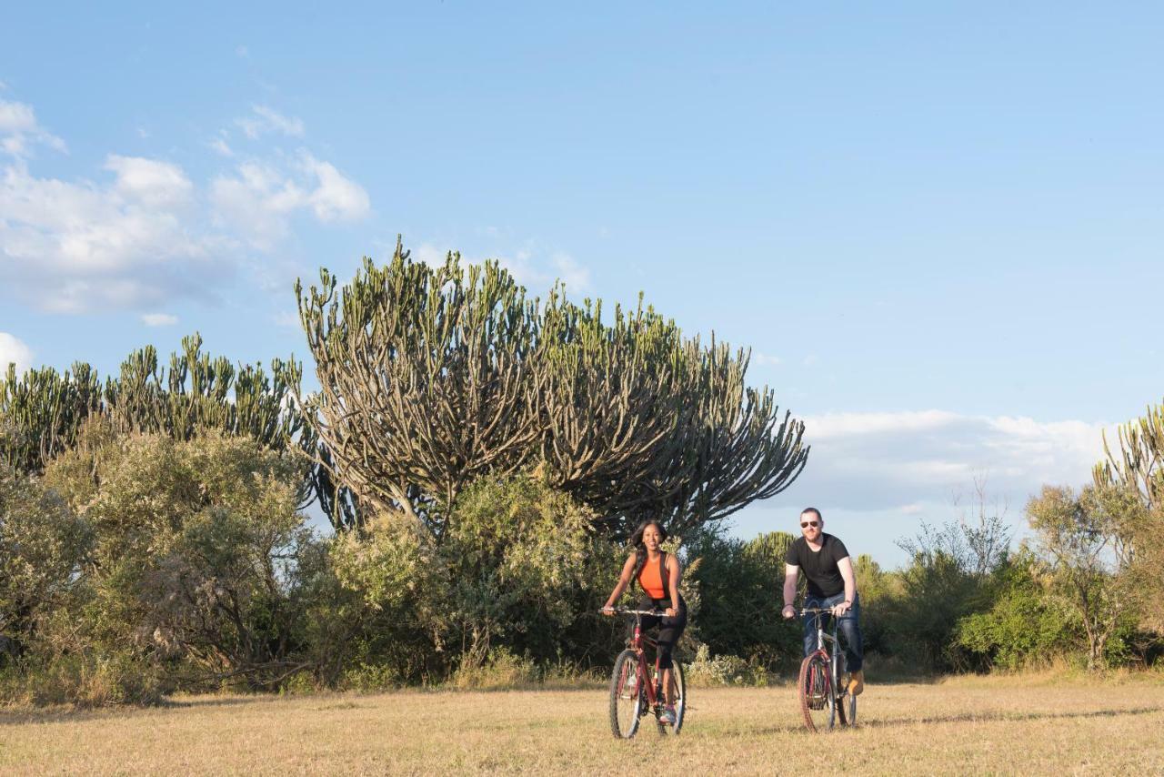 Mbweha Camp Lake Nakuru Elmenteita Bagian luar foto