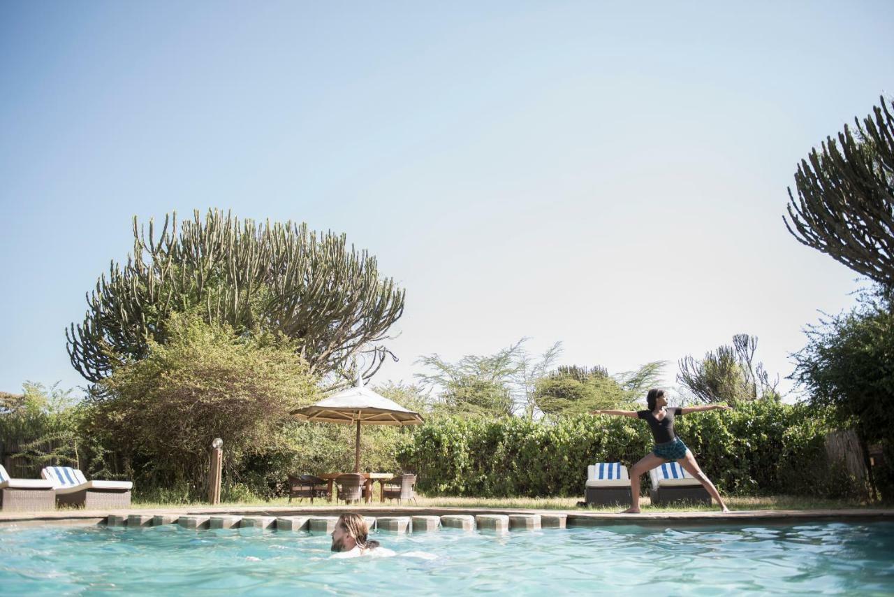 Mbweha Camp Lake Nakuru Elmenteita Bagian luar foto