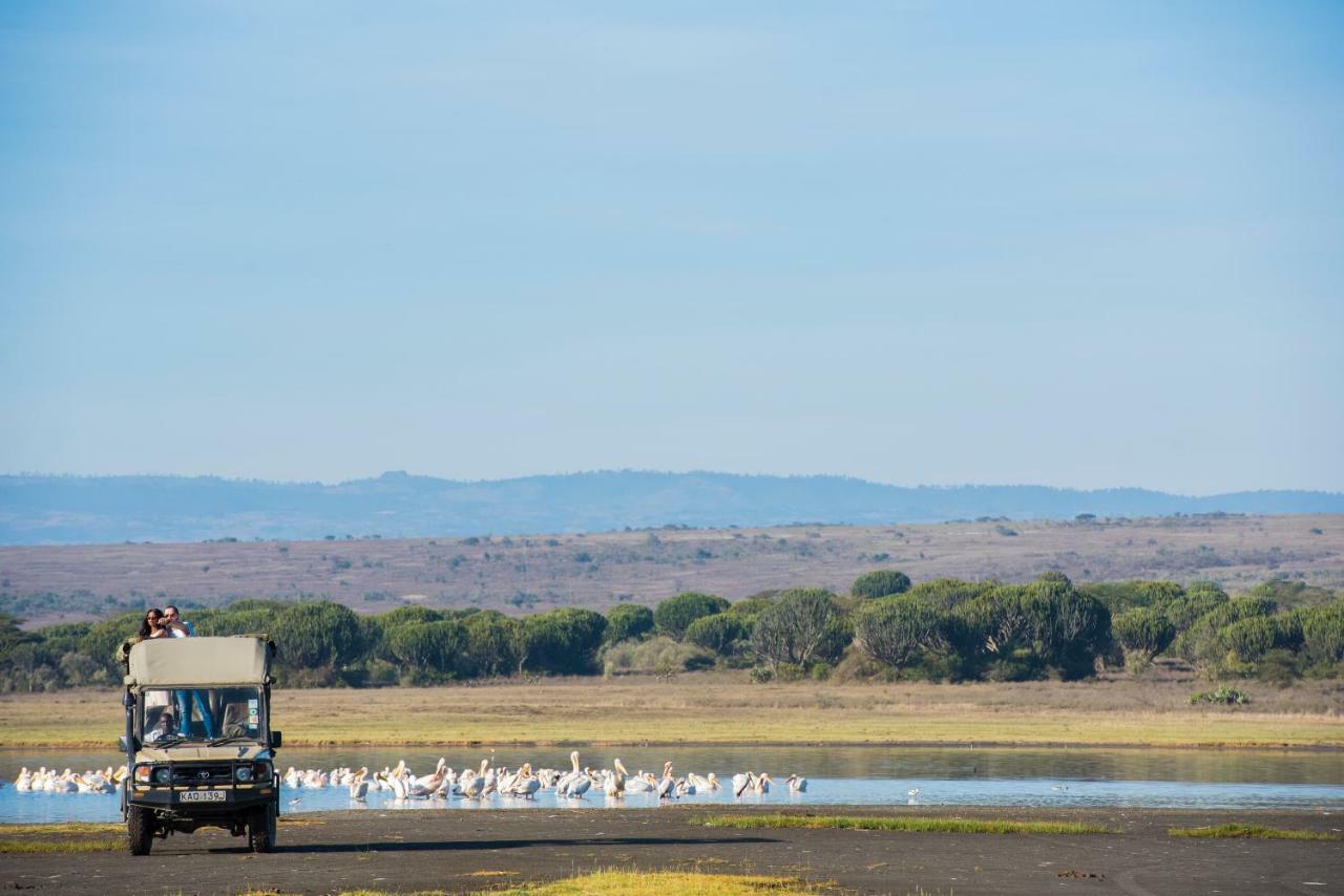 Mbweha Camp Lake Nakuru Elmenteita Bagian luar foto